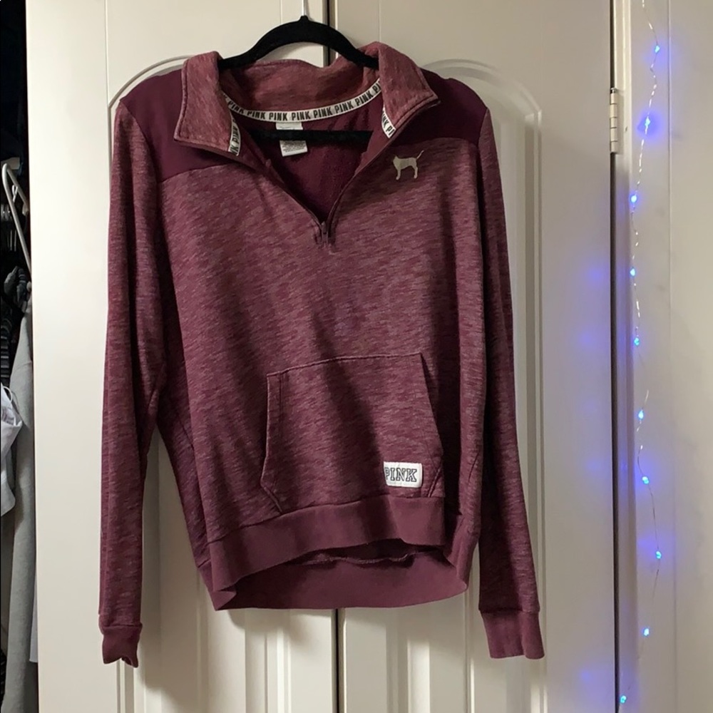 vs PINK quarter zip